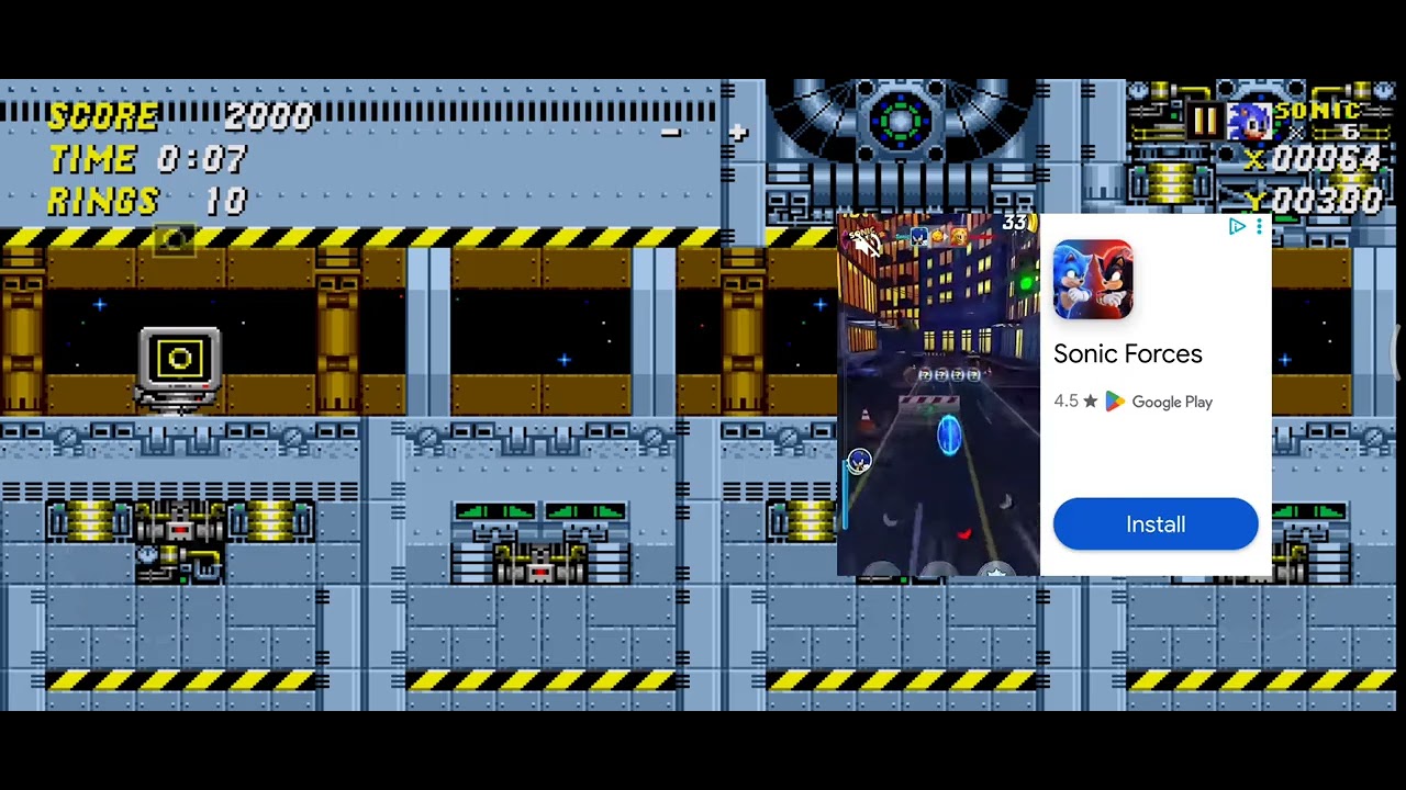 Debug stuff in Sonic 2!