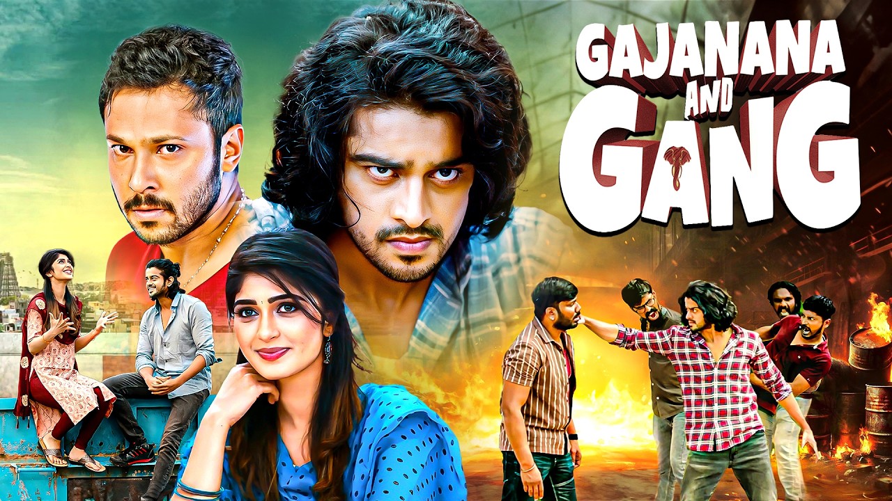 Gajanana and Gang | South Superhit Romantic Action Movie | Hindi Dubbed Full Movie