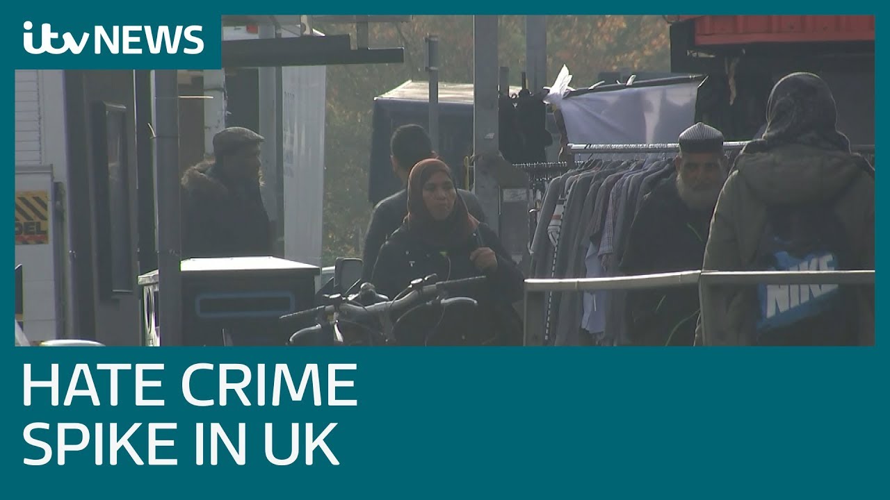 Religious hate crimes surge by 40% in past year | ITV News