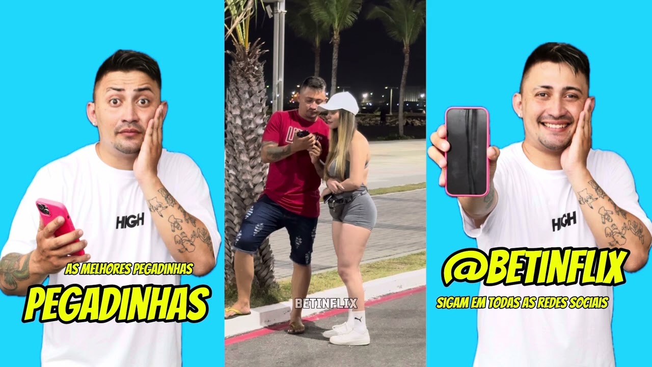 As melhores pegadinhas @BetinFlix  a nova revelação do Brasil ! Siga nossas redes sociais. #humor