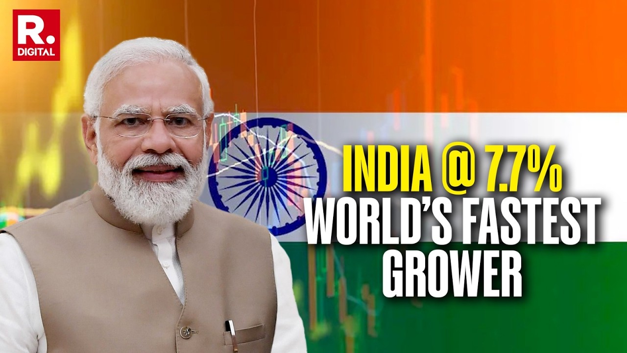 FY26 GDP Boost: India Grows 7.7%, Remains Fastest‑Growing Major Economy