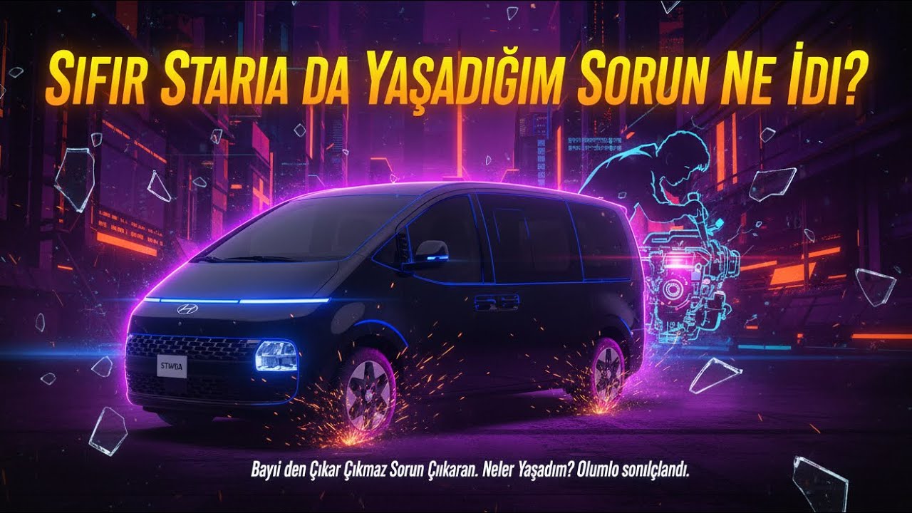Sıfır Hyundai Staria'm Bayiden Çıkar Çıkmaz Arızalandı! | İşte Yaşadığım Süreç