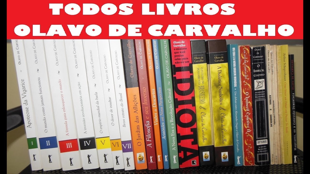 Como ler a Bibliografia Olavo de Carvalho  OLeitor