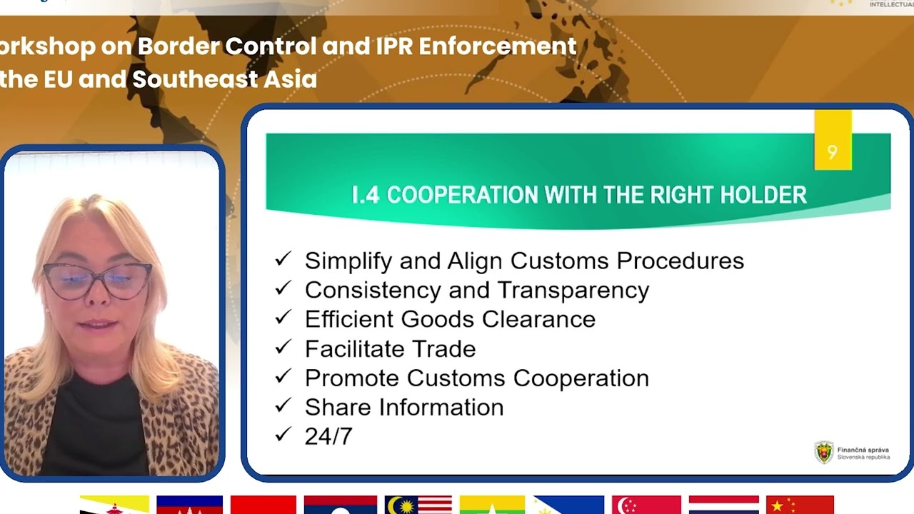 IP Key SEA - Practical and Operational Aspects of IPR Customs Enforcement in the EU-Slovak Republic