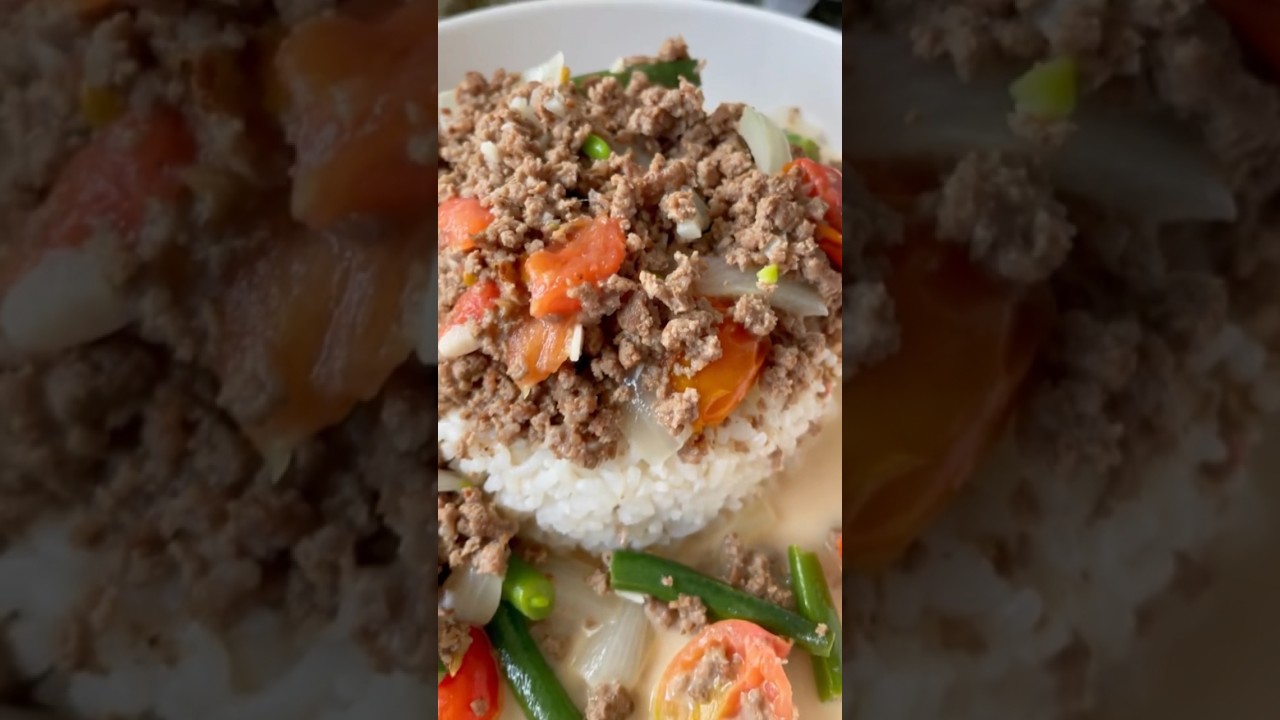Тинактак &mdash; одно из самых вкусных и сытных блюд на Гуаме 😋🎥: @grindtimeshenanigans #guam #guamfood