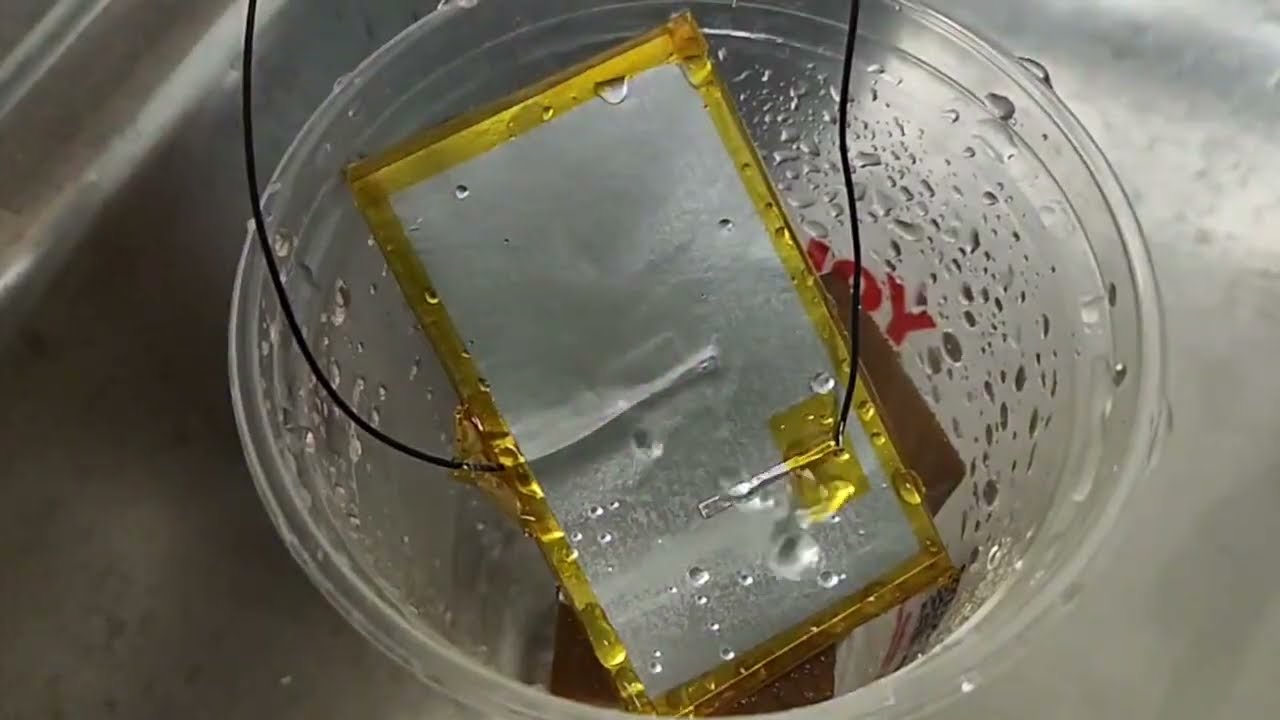 Electricity from Water Drops - Triboelectric Nanogenerator for Hydrovoltaic Power Harvesting