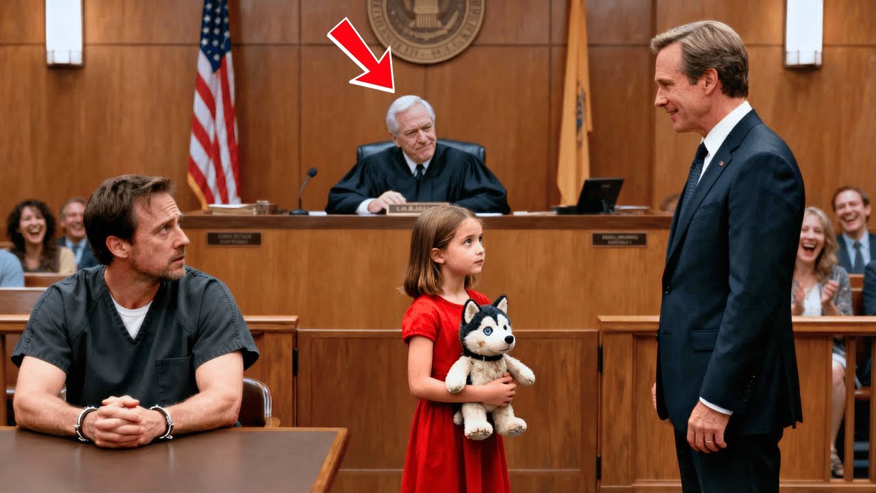“Let Go of My Father” the Little Girl Said — and the Court Fell Silent When the Judge Stood Up