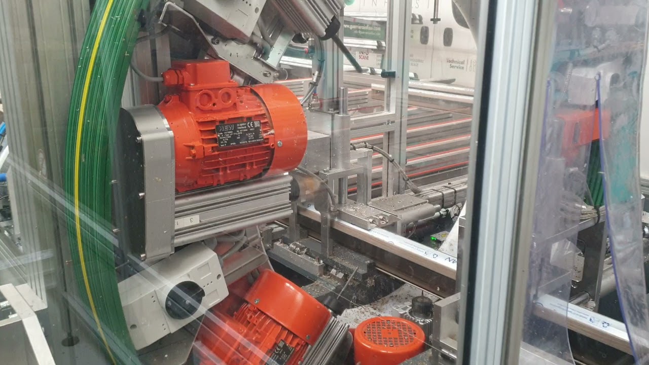 GUERRIERO INFISSI - Thorwesten PBZ4 - Centro di lavoro PVC - PVC Profile Machining Center