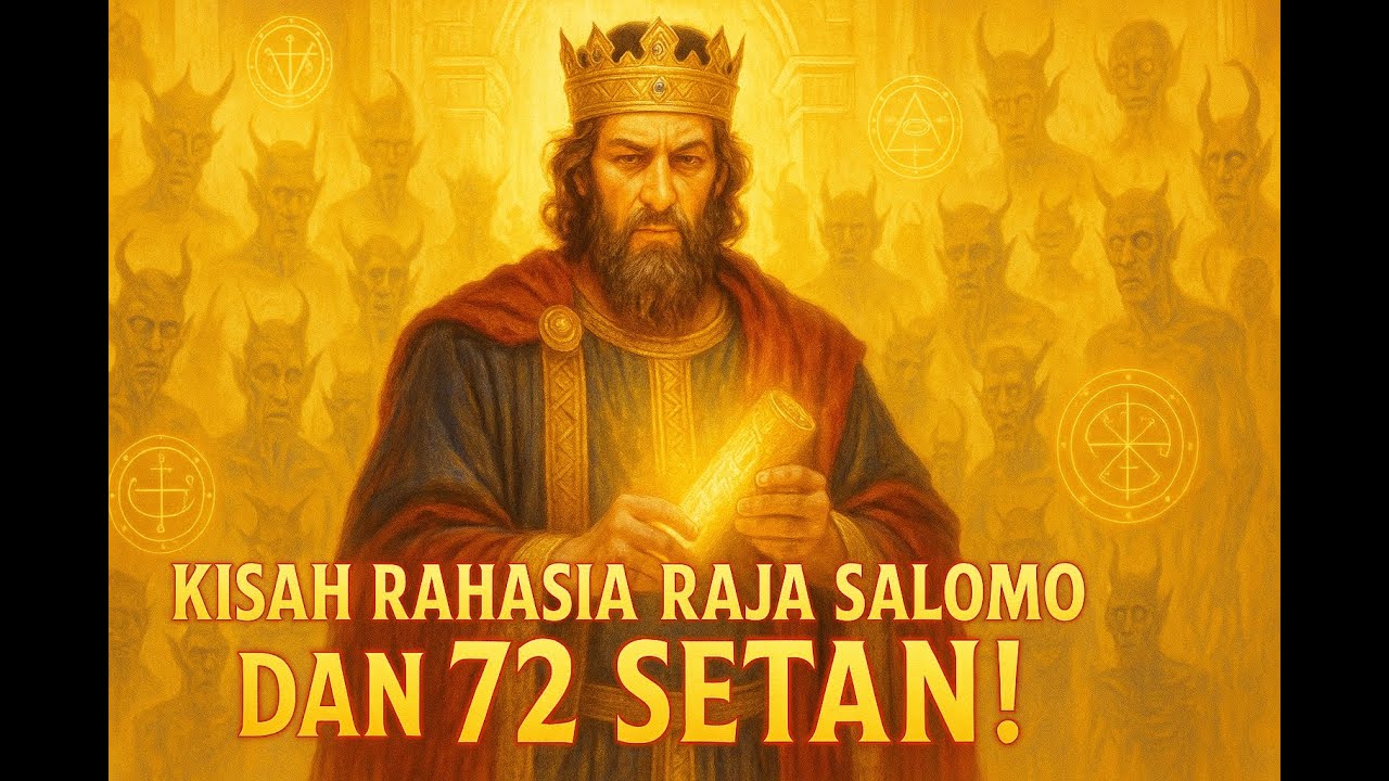 TIDAK BANYAK ORANG YANG TAHU KISAH RAHASIA Raja SALOMO dan 72 SETAN! | ROHANI 1 MENIT