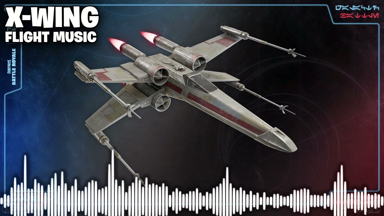 Fortnite X-wing Flight Music Extended (Star Wars Season)