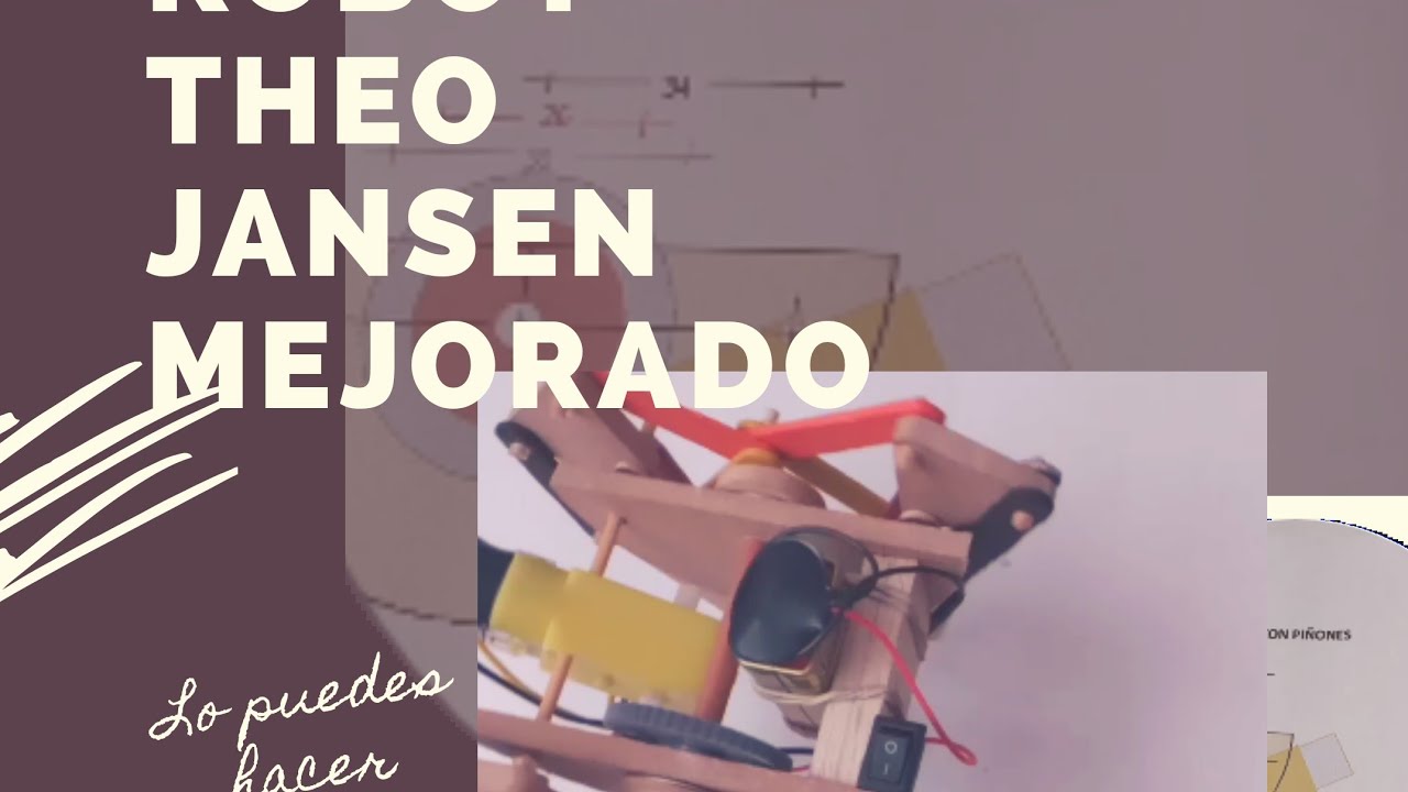 Robot Theo Jansen mejorado