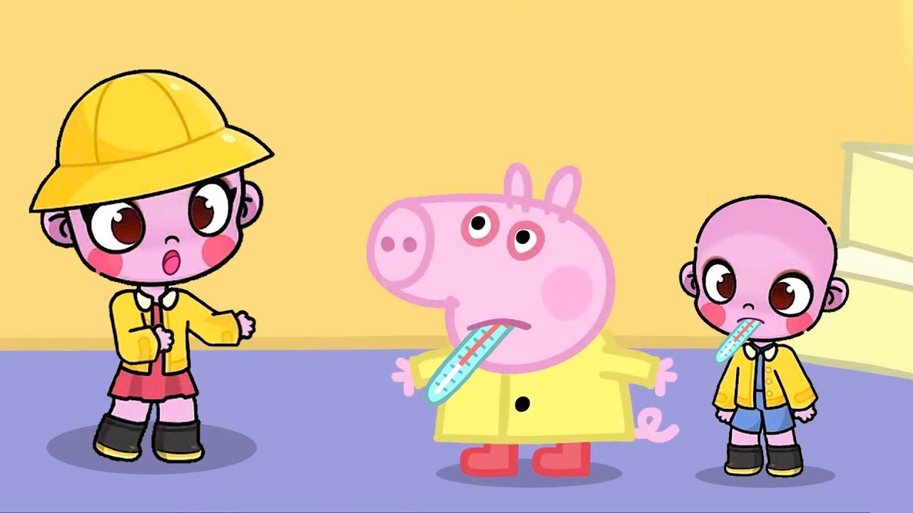 Peppa Pig In Avatar World 🐷George pega um resfriado! | Episódio Completo