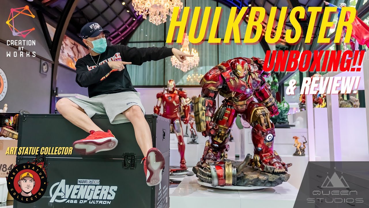 1/4 Scale HULKBUSTER Review | Queen Studios Collectibles