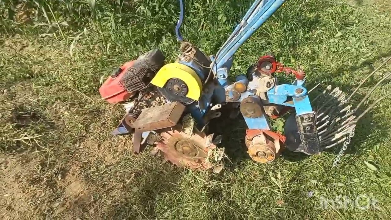 Картопле копалка вібролапа з дистанційним управлінням