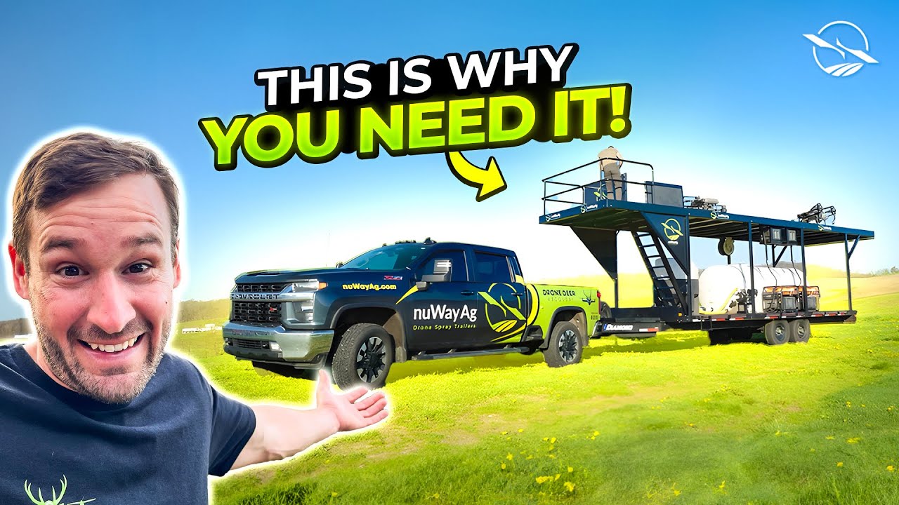 FULL REVIEW of nuWay Spray Drone Trailer