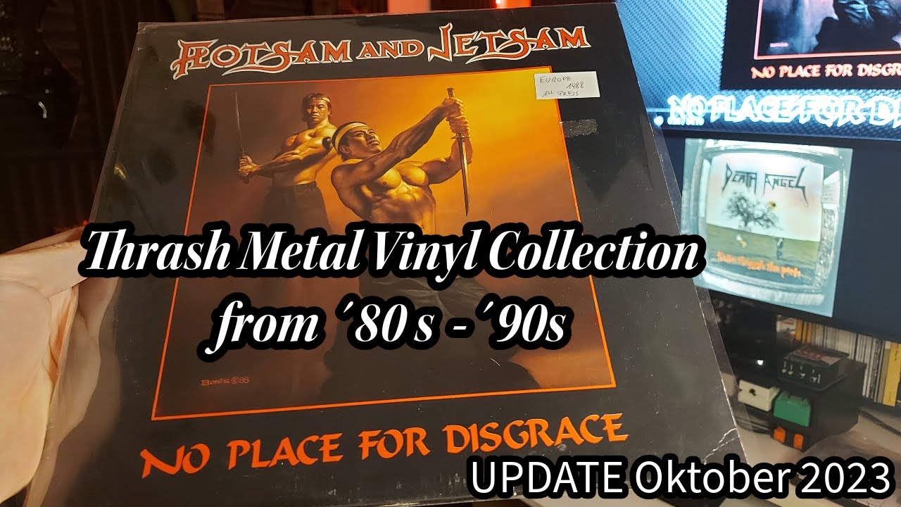THRASH METAL VINYL COLLECTION from ´80s - ´90s