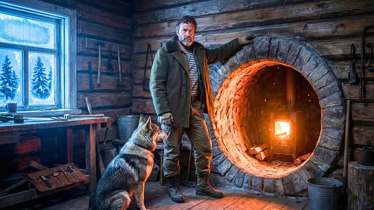 Они смеялись, когда он выкопал пещеру под домом — пока мороз не сделал её самым тёплым местом зимой