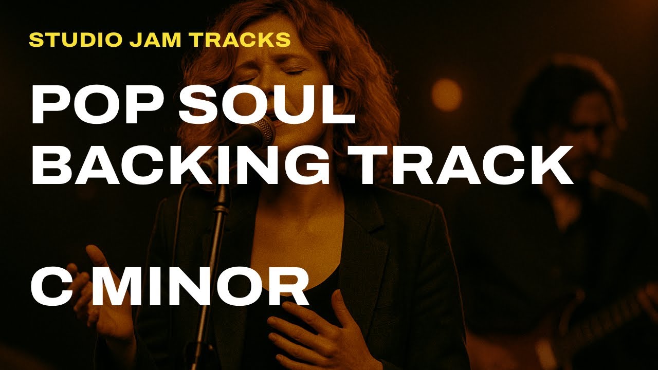 Pop Soul Backing Track in C Minor | SJT-008