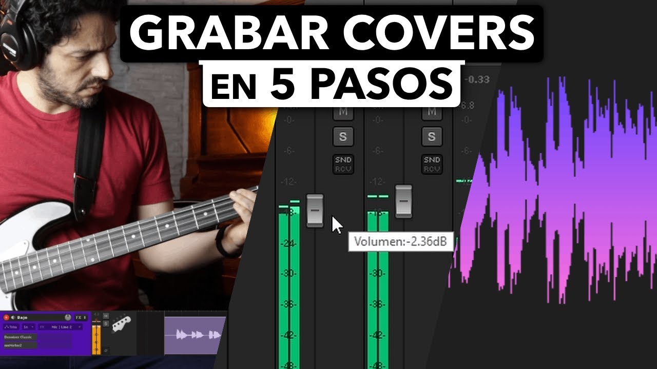 Así GRABO UN COVER DESDE CERO: Práctica, Grabación y Mastering