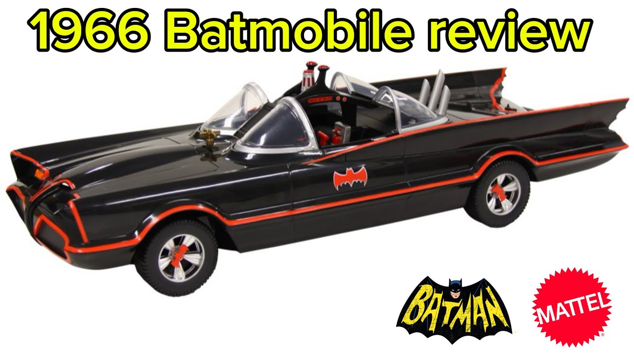 Mattel Batman 1966 classic tv series Batmobile review