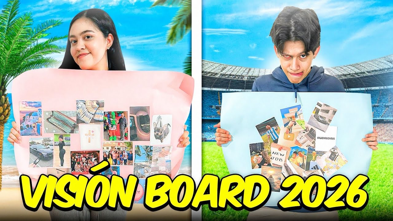 VISION BOARD con KENYA🤘🥳|Nuevo Video| *kenya ya tiene novio? 😳*