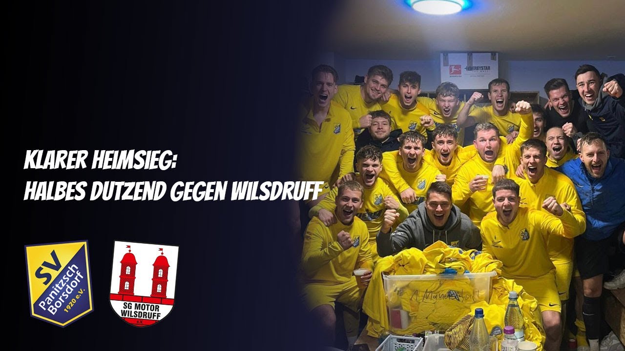 Match Highlights: SV Panitzsch Borsdorf gegen SG Motor Wilsdruff – Sachsenklasse Nord (12.Spieltag)