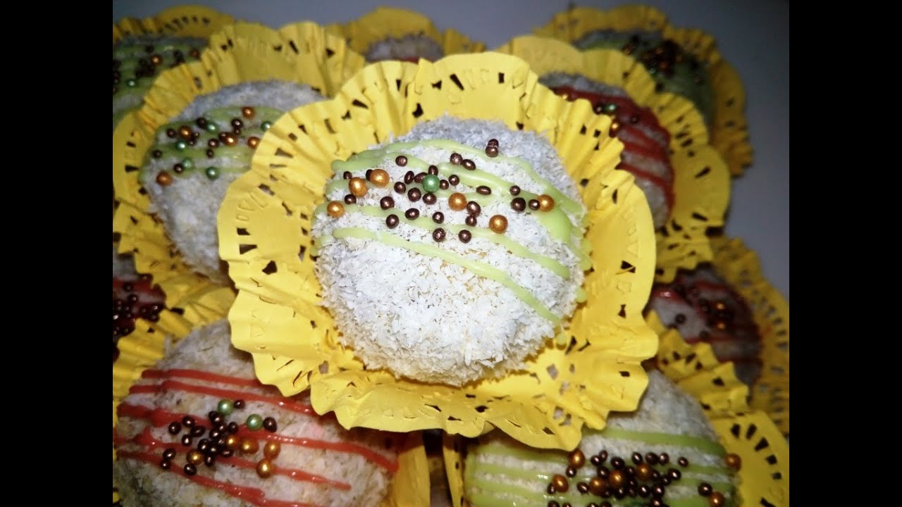 حلوة كريات الثلج بالجوز سريعة و سهلة التحضير و طعم لا يقاوم