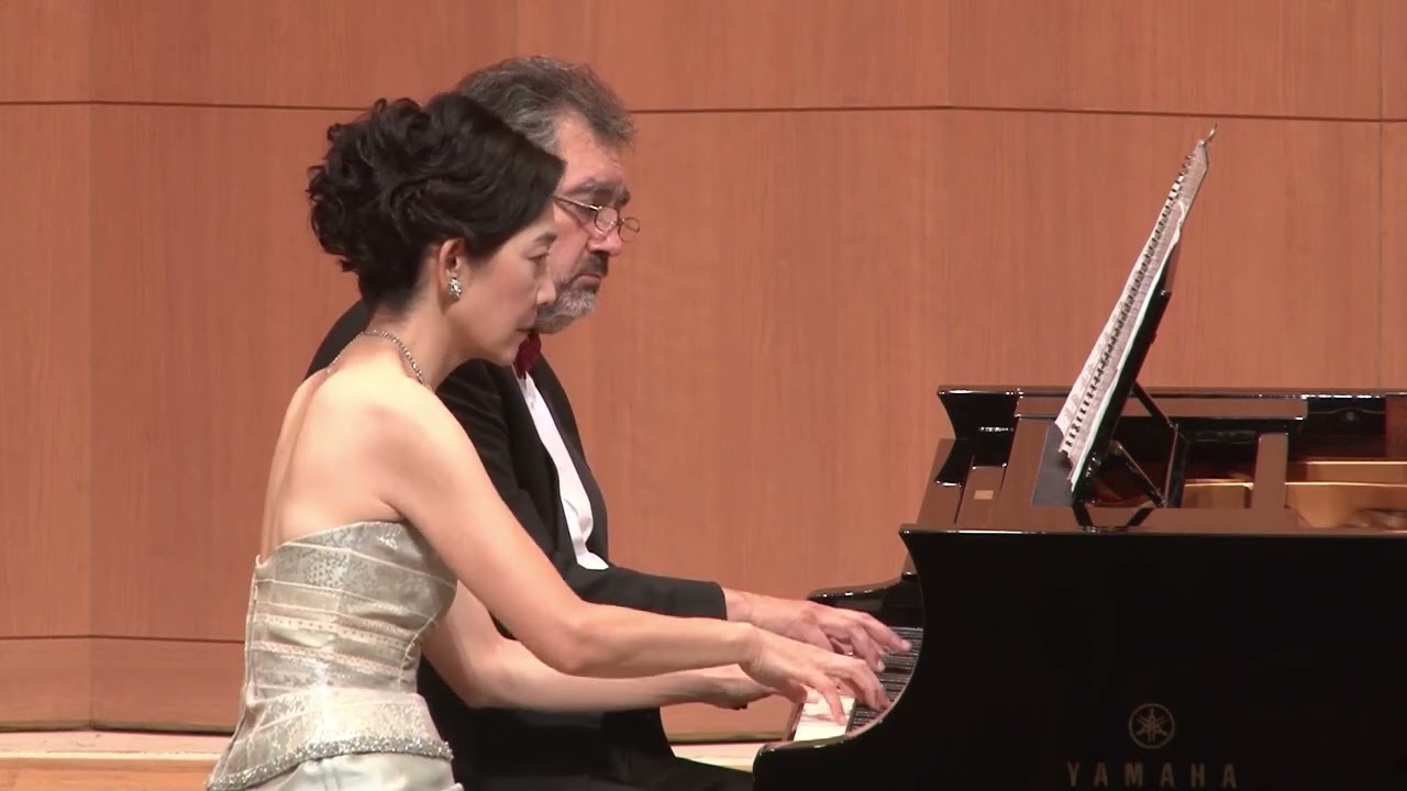【連弾】Dovorak:Slavonic Dance Op.72-2/ドヴォルザーク：スラヴ舞曲 作品72-2/ DUO Hojo & Sosa