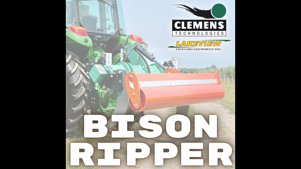 Clemens Bison Ripper - Low Disturbance Vineyard Sub Soiler