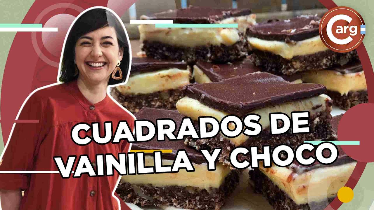CUADRADOS DE CHOCOLATE NANAIMO BARS