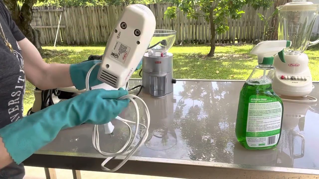 ASMR! Cleaning Vlog!🧽🧼🦠Cleaning Kitchen Appliances!🎶🦜