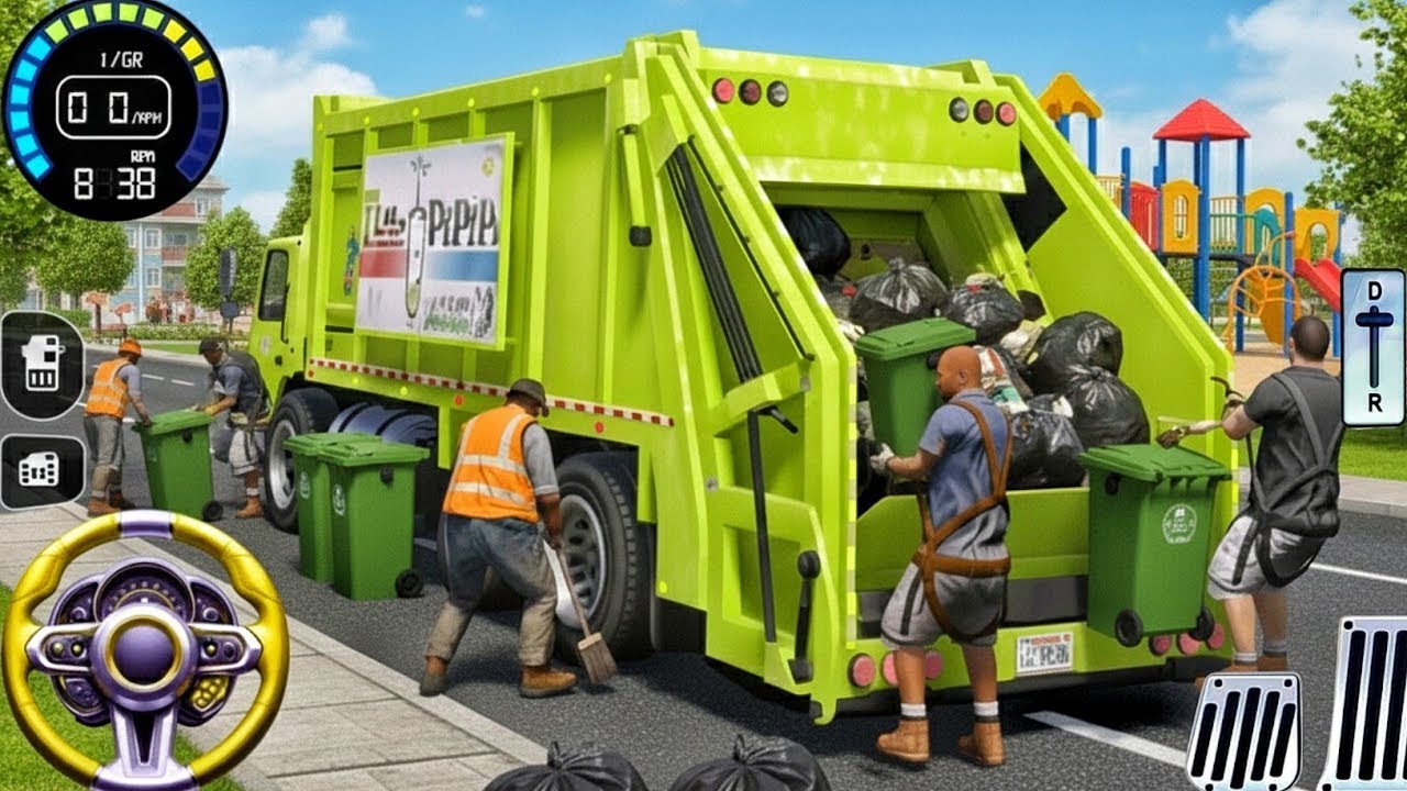 New Extreme Truck Simulator 2026 - Real Garbage Truck Simulator - Android Gameplay