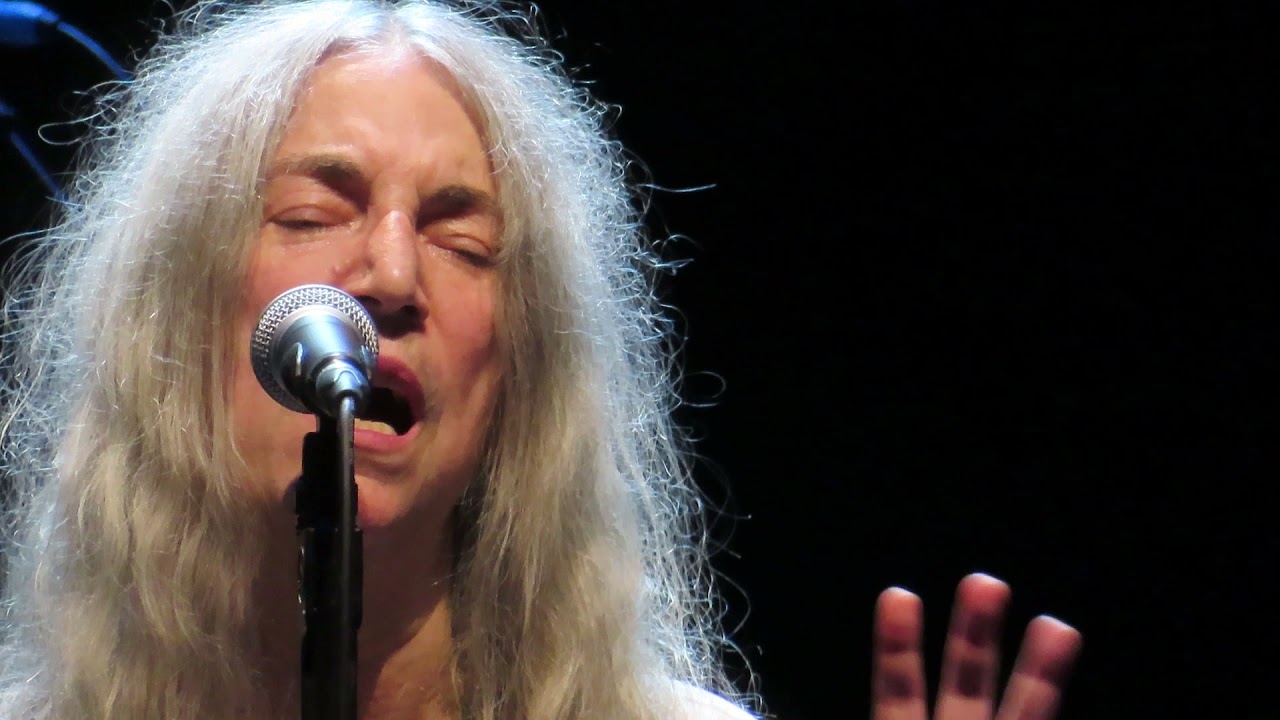 Patti Smith - Pissing in a River - Royal Albert Hall, London - 5 October 2021