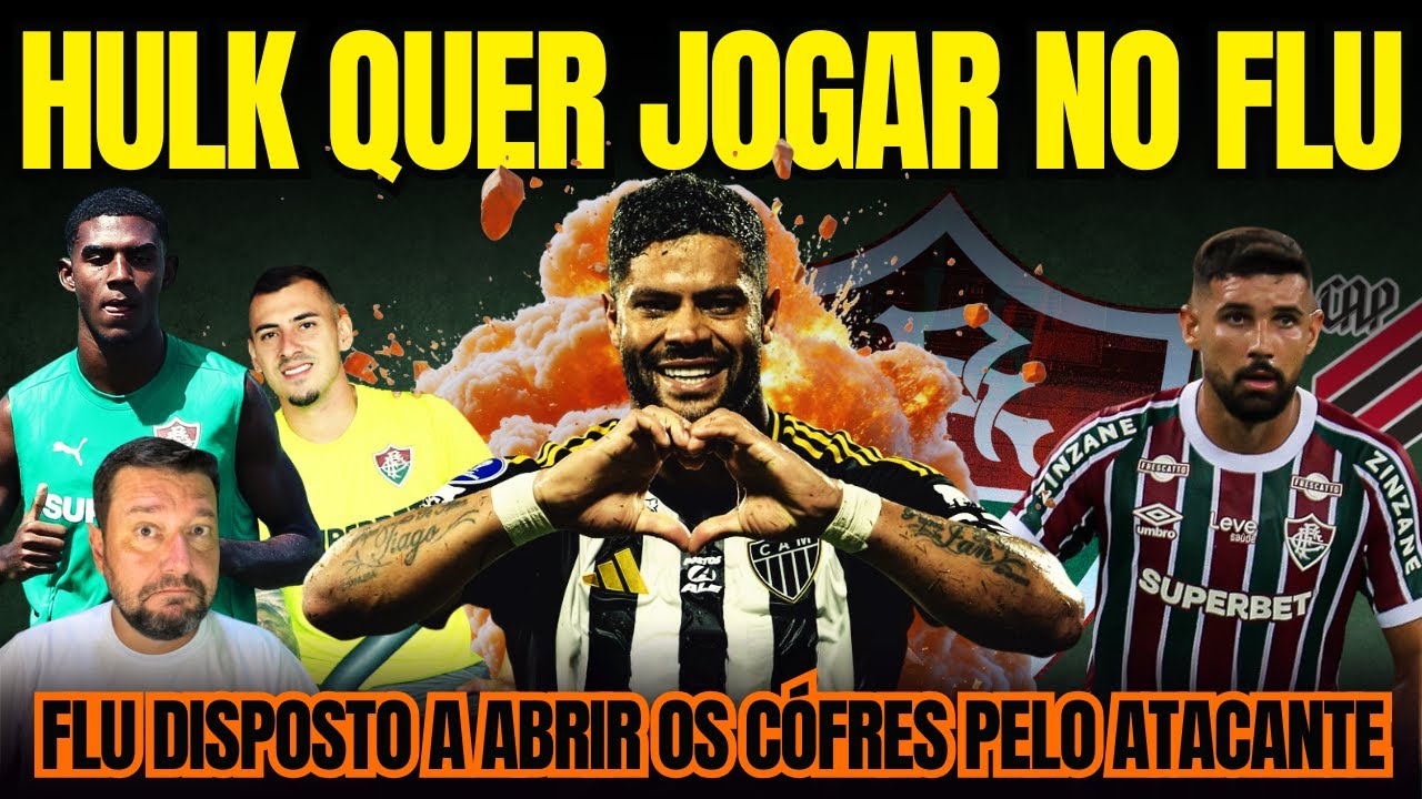 😱FLU TEM SINAL VERDE DE HULK, MAS GALO NÃO QUER LIBERAR. FURACÃO QUER IGNÁCIO. NOVIDADE NO TREINO.