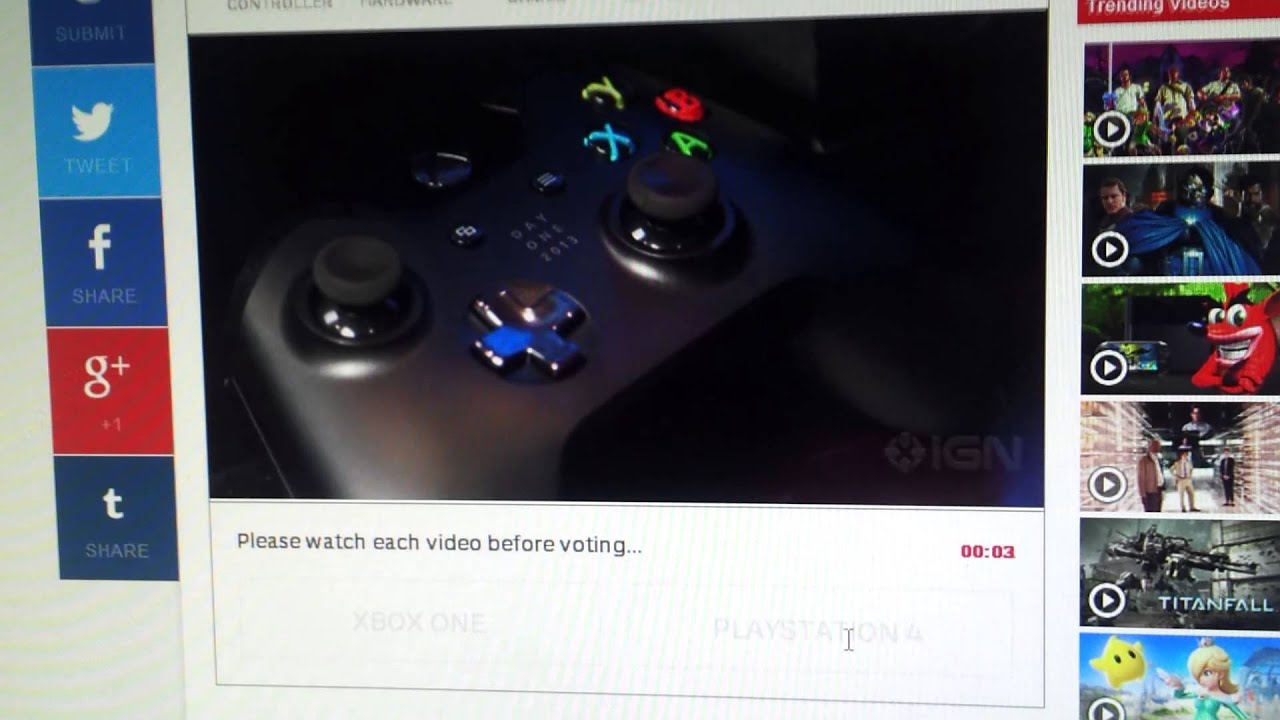 ign fail xbone biased poll