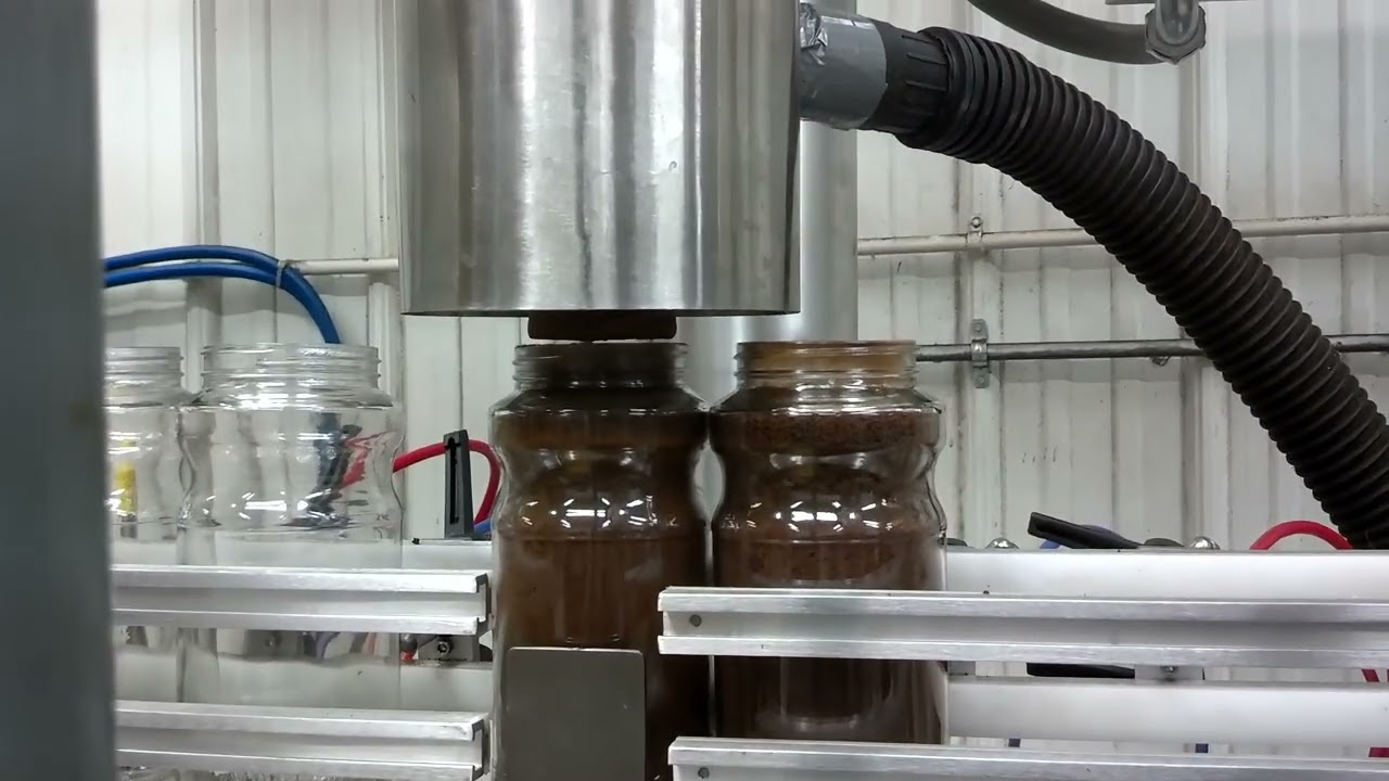 A-400 Coffee Filler in Glass Jar