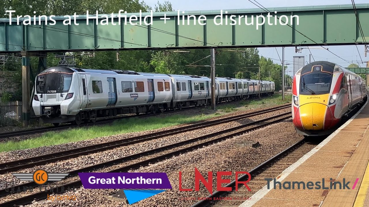 Trains at Hatfield + line disruption (ECML) (11/05/2024)