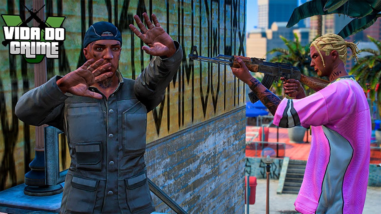 GTA V - VIDA DO CRIME | A ENCOMENDA ERA PRA ELE E DEU TUDO ERRADO - #102