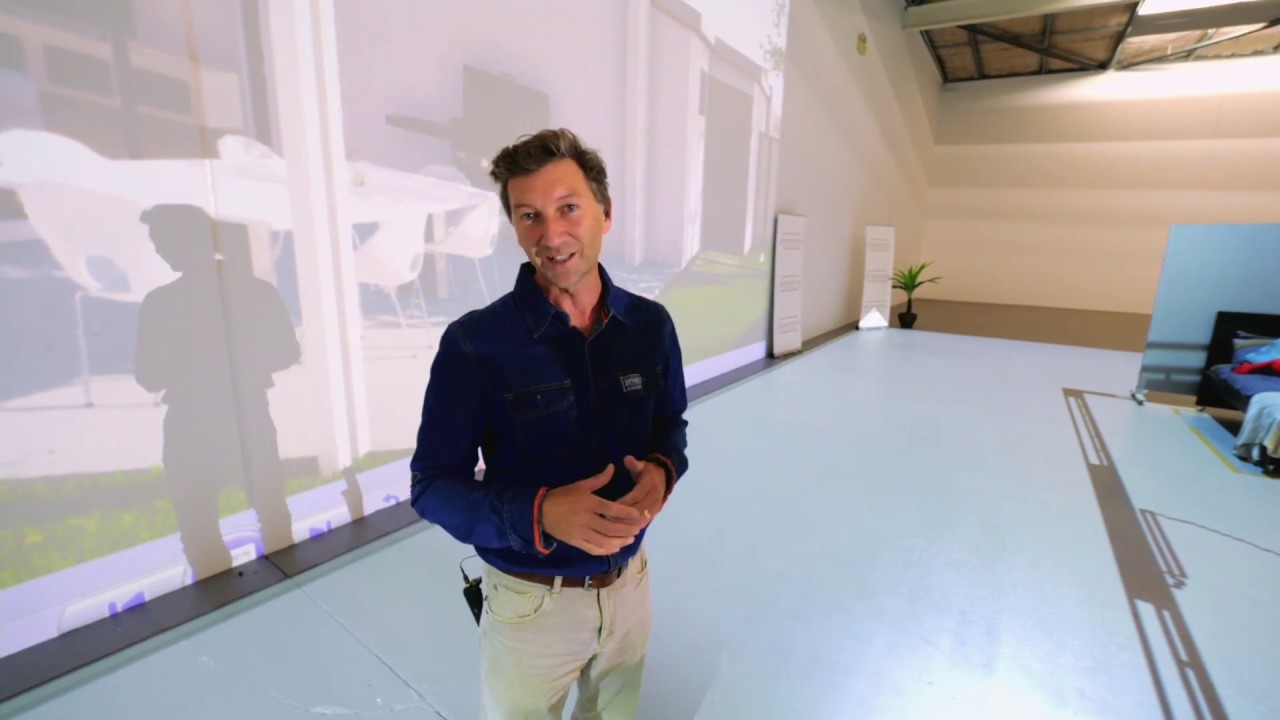PERTH'S Life Size floorplan projections - Walk your plans