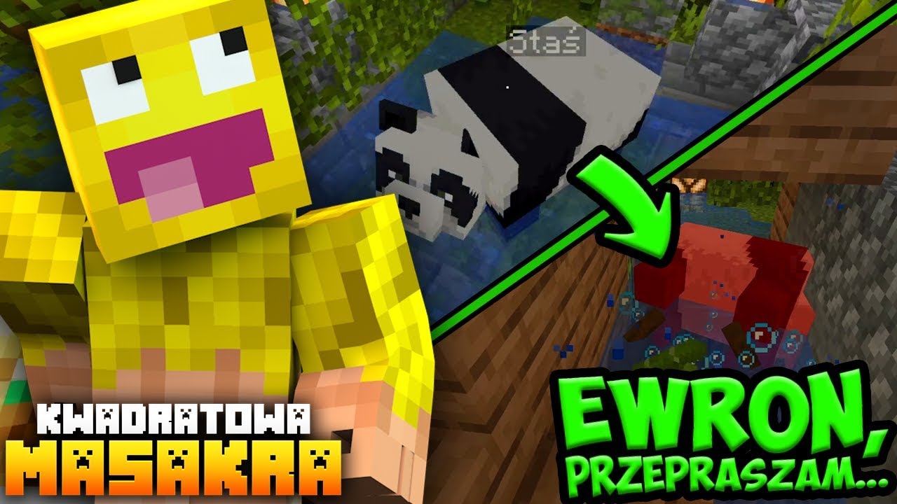 KWADRATOWA MASAKRA: Chciałem uwolnić pandę, a stało się TO... 😭