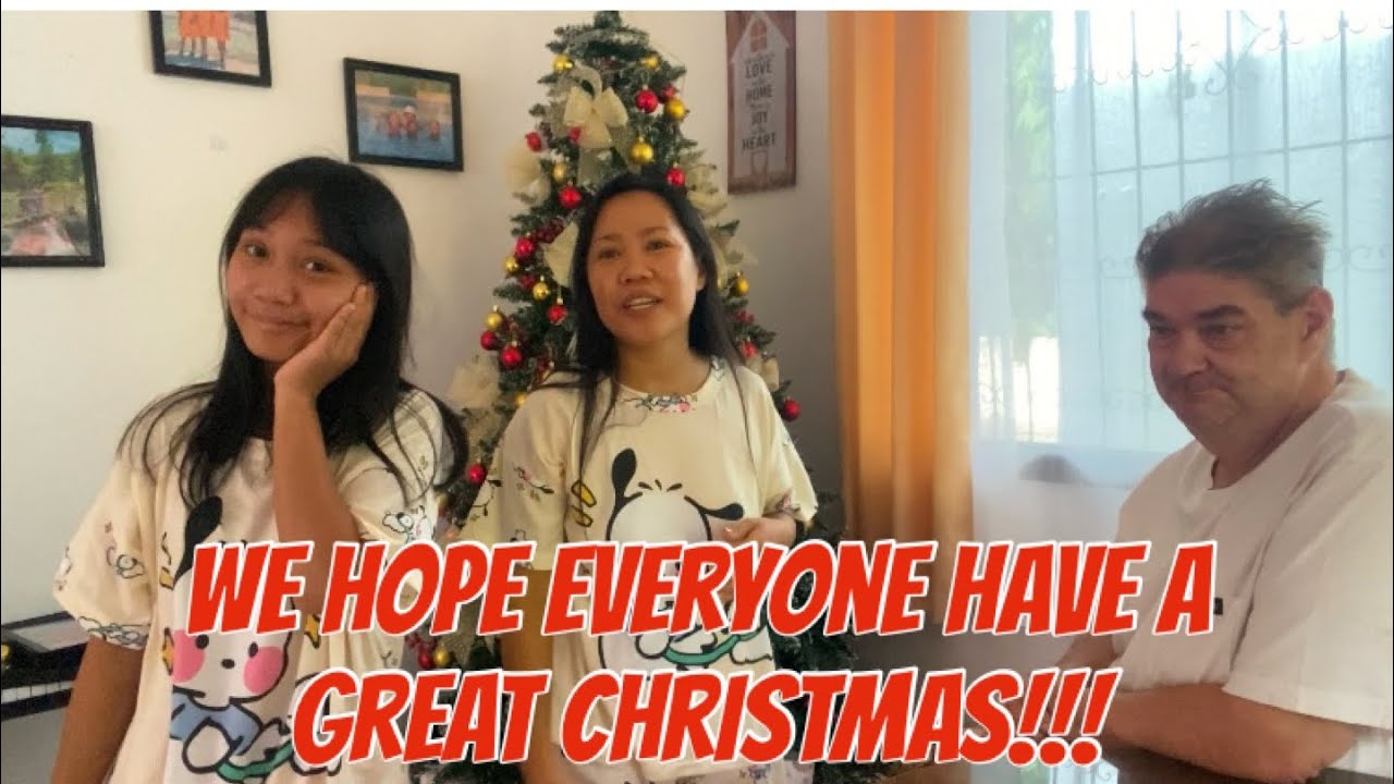 OUR  SIMPLE CHRISTMAS CELEBRATION IN THE PHILIPPINES