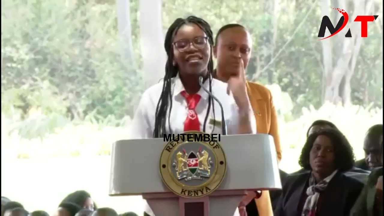 LISTEN TO WHAT THIS BRAVE GIRL TOLD RUTO FACE TO FACE AT PRESIDNT'S AWARD IN STATE HOUSE!!!