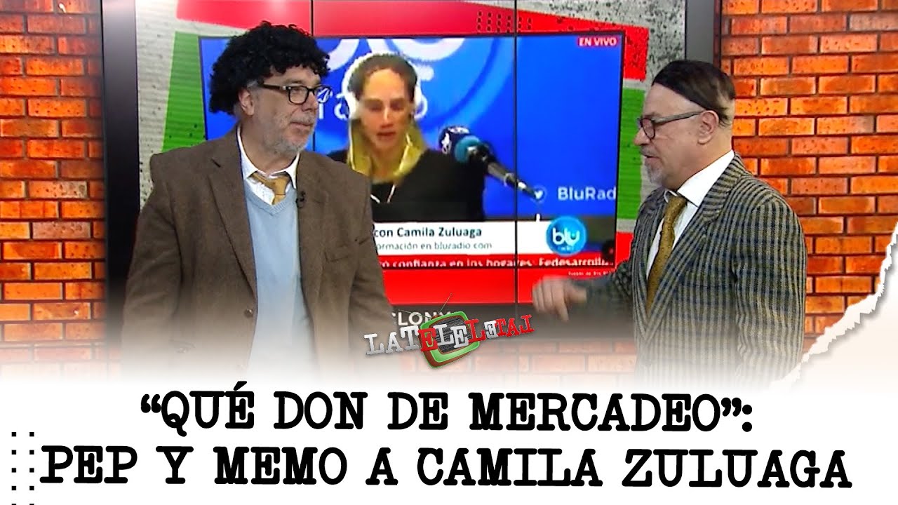 La peinada de Pep y Memo de La Tele Letal a Camila Zuluaga por pol&eacute;mico concurso