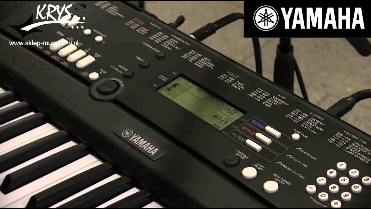 YAMAHA EZ-220 prezentacja KRYS