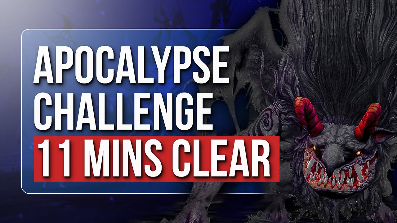 Apocalypse Challenge Mode - Bowmaster POV | Dragon Nest Classic