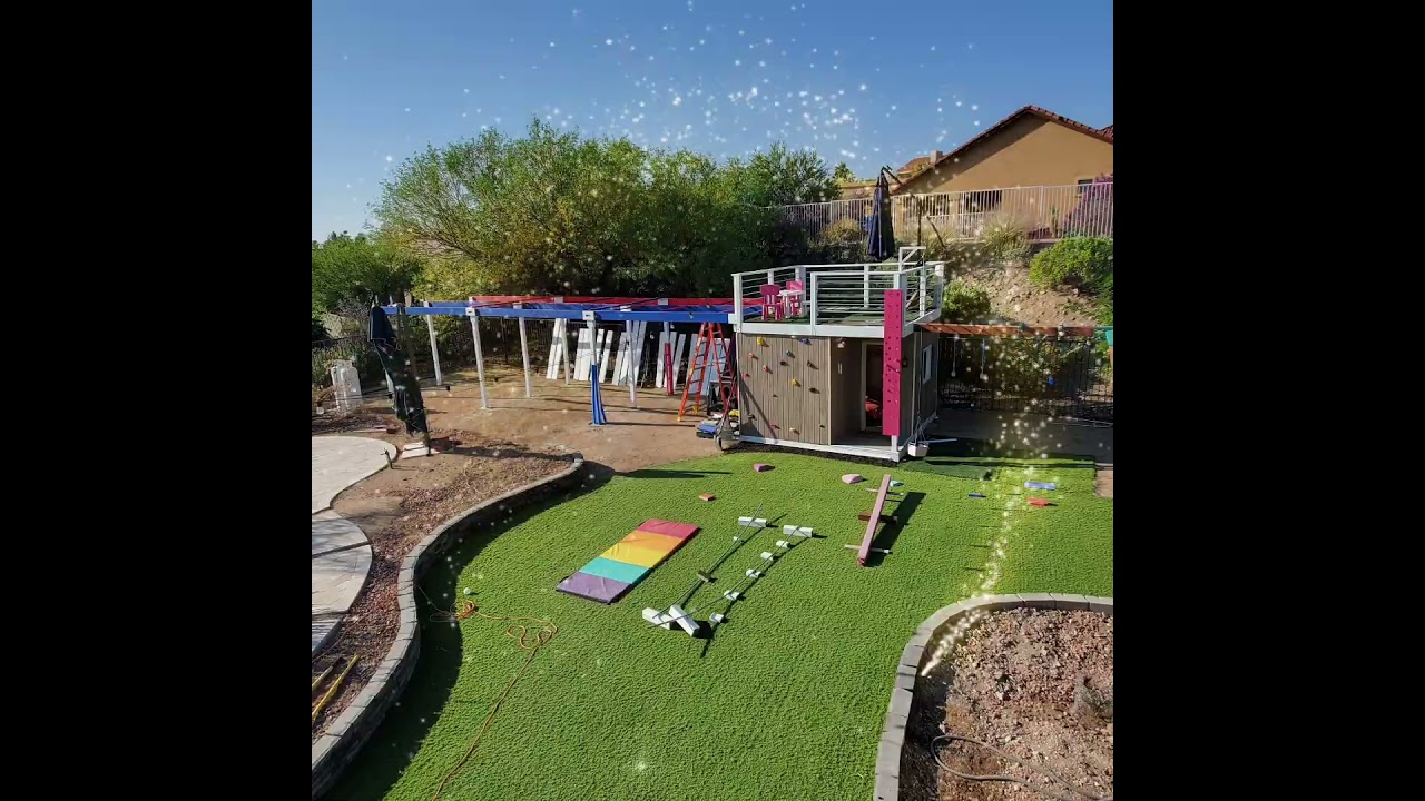 Do-it-yourself Backyard Ninja Gym! #ninjawarrior #shorts #diy #rig