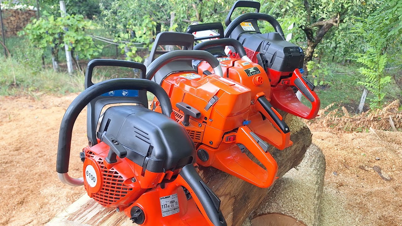 Echo 621sx versus Dolmar 6100 - (bonus Jonsered 2186 & Husqvarna 372 X-Torq)