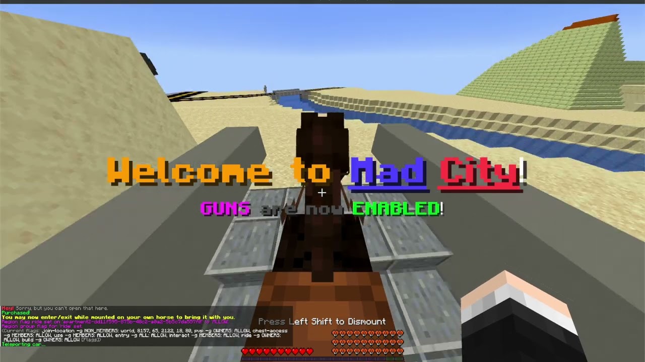 [Testing] Mad City in Minecraft Bunker Implementation