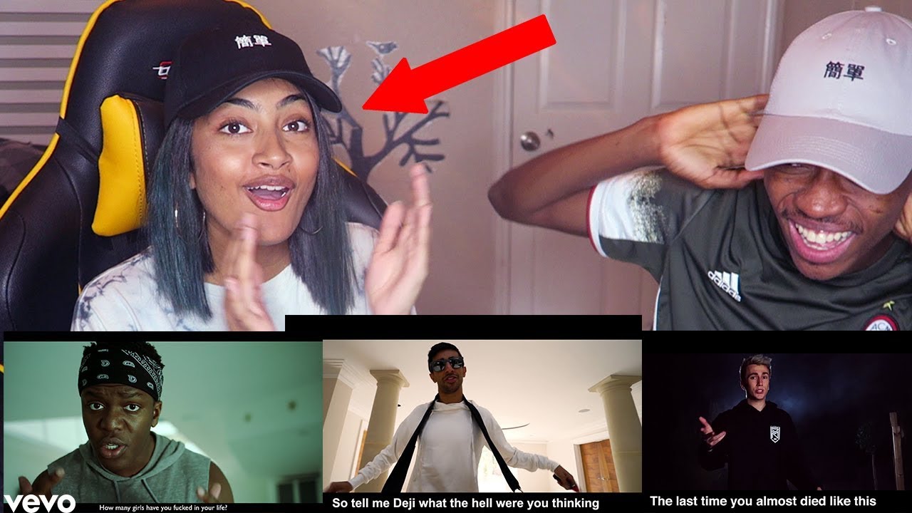 VIKKSTAR'S SISTER REACTS TO THE SIDEMEN DISS TRACKS!!!