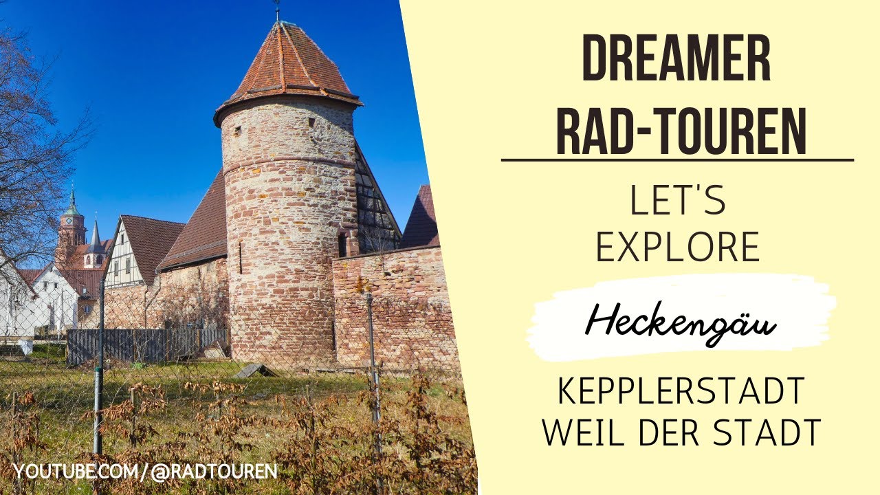 Radtour Keplerstadt Weil der Stadt 2022 (61KM)